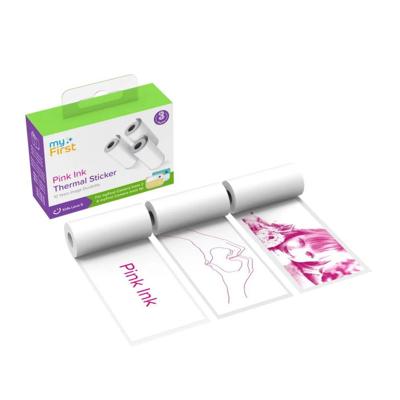 MyFirst Insta Wi Sticker white with pink ink