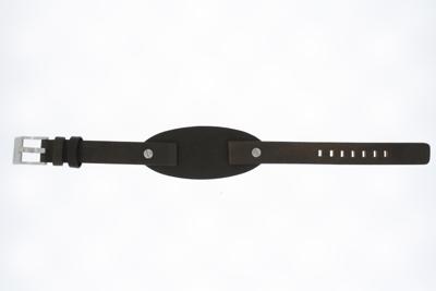 Horlogeband Diesel DZ5050 Onderliggend Leder Bruin 12mm