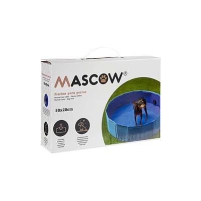 Zwembad Verwijderbaar Mascow TOY210715S TOY210715S Blauw 80 x 20 x 80 cm Huisdieren