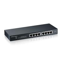Zyxel GS1900-8 Managed L2 Gigabit Ethernet (10/100/1000) Zwart - thumbnail