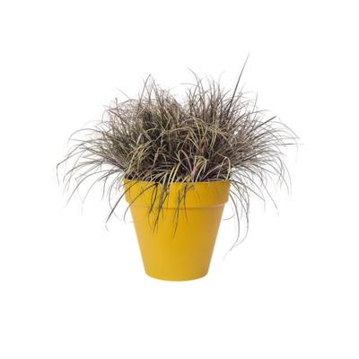 Elho loft urban rond 20cm geel - thumbnail