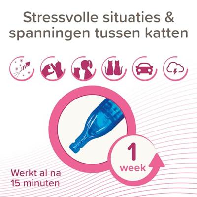 Beaphar CatComfort No Stress Spot On voor de kat 2 x 3 pipetten Beaphar CatComfort No Stress Spot On voor de kat 2 x 3 pipetten