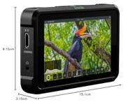 Atomos 5,2 „4K DCI 2160p Shinobi veldmonitorrecorder/speler - thumbnail