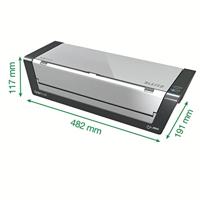 Leitz iLAM touch Turbo Pro lamineermachine, voor ft A3, grijs - thumbnail