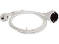 AS Schwabe 51011 Stroom Verlengkabel 16 A Wit 10.00 m H05VV-F 3G 1,5 mm² - thumbnail