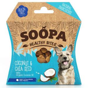 Soopa Bites met kokosnoot & chiazaad hondensnack Per 3