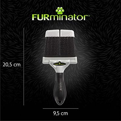 FURminator - slicker borstel voor honden en katten - L