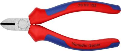 Knipex Zijsnijtang zwart geatramenteerd met meer-componentengrepen 125 mm - 7002125