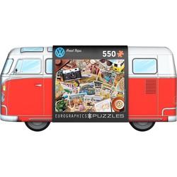 Eurographics Volkswagen puzzel - vw bus roadtrips - 550 stukjes Eurographics Volkswagen puzzel - vw bus roadtrips - 550 stukjes