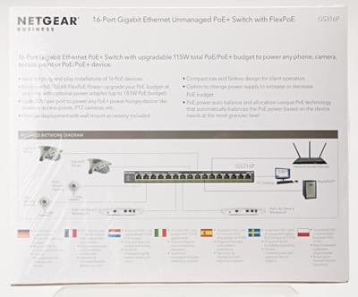 Netgear GS316P switch Netgear GS316P switch