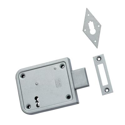 Nemef 91/11-70 blis.,oplegslot, dm70mm, klaviersleutel, slotkast staal verzi - 9009111730 - 9009111730