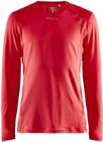 Craft 1908754 Adv Essence Ls Tee Men - Bright Red - S - thumbnail