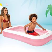 Intex 58423NP Wet Set Collection Rechthoekig Zwembad 166x100x25 cm Roze/Wit - thumbnail