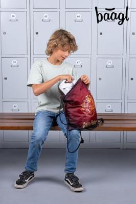 Baagl Gymtas Harry Potter Hogwarts Rood
