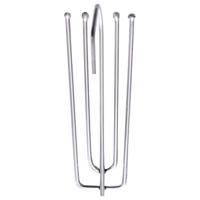 Gordijnen verduisterend met haken 2 st 140x175 cm taupe - thumbnail