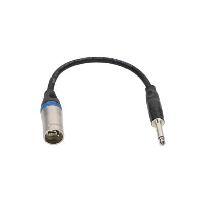 Klotz XLR-MPU6.3 XLR-naar-6,3 mm TS adapterkabel 0.2 meter