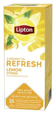 Thee lipton refresh lemon 25x1.5gr Thee lipton refresh lemon 25x1.5gr