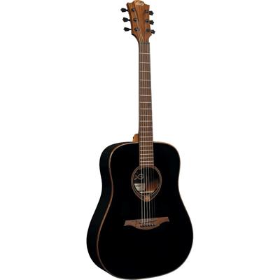 LAG Guitars Tramontane 118 T118D-BLK Black akoestische westerngitaar LAG Guitars Tramontane 118 T118D-BLK Black akoestische westerngitaar