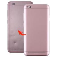 Achtercover met camera lens & Zijkleutels voor Xiaomi Redmi 5A (Rose Gold) - thumbnail