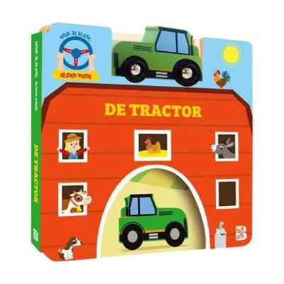 Standaard Uitgeverij Maak je klaar, rijden maar: de tractor (kartonboek met houten tractor)
