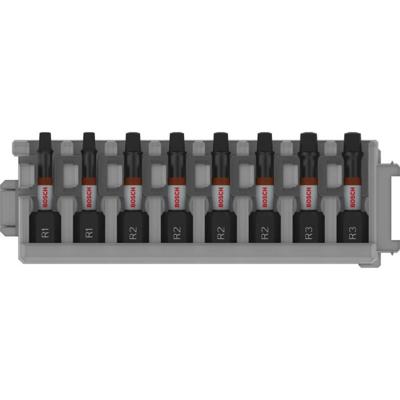 Bosch Accessoires PRO R Impact bits | R1 (x2) | R2 (x4) | R3 (x2) | 55 mm | 8 stuks - 2608521U58