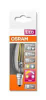 OSRAM HOMELIGHTING 4058075434783 LED-lamp Energielabel E (A - G) E14 Kaars 4 W = 40 W Warmwit tot koudwit 1 stuk(s) - thumbnail