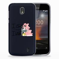 Nokia 1 Telefoonhoesje met Naam i Can - thumbnail