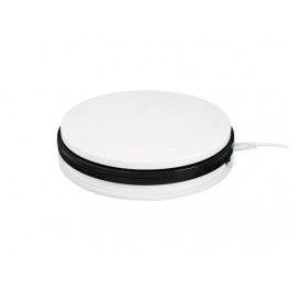 EUROPALMS Rotary Plate 25cm up to 25kg white EUROPALMS Rotary Plate 25cm up to 25kg white