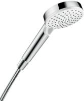 Hansgrohe Crometta handdouche Vario EcoSmart+, wit/chroom - thumbnail