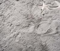 Tapeso Ovaal hoogpolig vloerkleed - Comfy plus - lichtgrijs - 200x300 - thumbnail