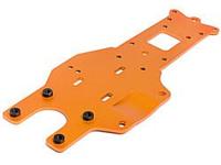 HPI - Rear chassis plate (orange) (87482) - thumbnail