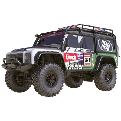 Amewi Dirt Climbing Fierce Tiger 1:10 Brushed RC auto Elektro Crawler 4WD RTR 2,4 GHz Incl. accu en lader, Met lichteffect, Incl. batterijen