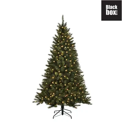 black box kunstkerstboom Toronto met ledverlichting h215 x d132cm black box kunstkerstboom Toronto met ledverlichting h215 x d132cm