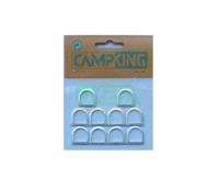 Campking Umefa d-ring 13 mm aluminium 10st - thumbnail
