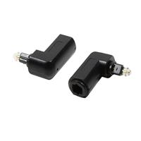 LogiLink CA1017 Adapter Toslink Audio Adapter [1x Toslink-stekker (ODT) - 1x Toslink-bus (ODT)] Zwart - thumbnail