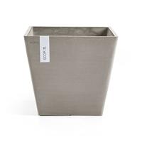Ecopots Rotterdam kunststof bloempot Taupe - Ø 18,3 cm - thumbnail
