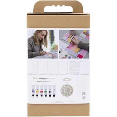 Creativ Company Hobbyset gouache, schilderijen, diverse kleuren, 1 doos Creativ Company Hobbyset gouache, schilderijen, diverse kleuren, 1 doos