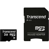 Transcend TS2GUSD microSD-kaart Industrial 2 GB Class 2 Incl. SD-adapter - thumbnail