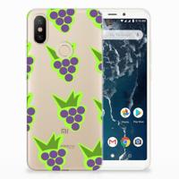 Xiaomi Mi A2 Siliconen Case Druiven - thumbnail