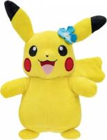 Pokemon Pluche - Pikachu with Blue Flower - thumbnail