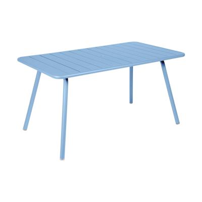 Fermob Luxembourg tuintafel 143x80 cm Maya Blue