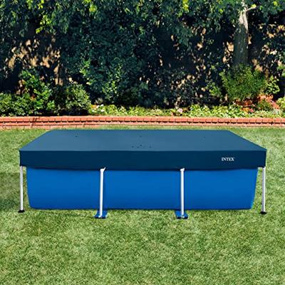 Intex 28036 krystal clear pool basics zwembadhoes 260x160 cm donkerblauw