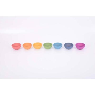 Tickit Houten Kommen regenboog