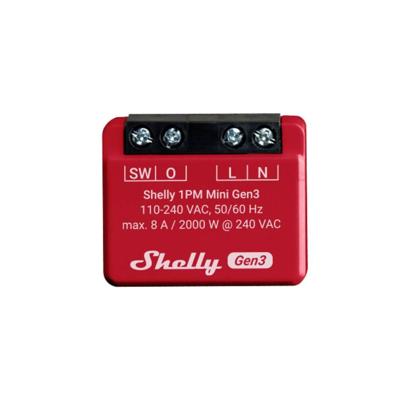Shelly Shelly 1PM Mini Gen3 Schakel-meetactor WiFi, Bluetooth