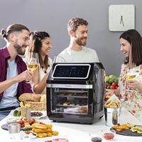 Luchtfriteuse InnovaGoods Zwart 1800 W 12 L Roestvrij staal (Refurbished B) - thumbnail