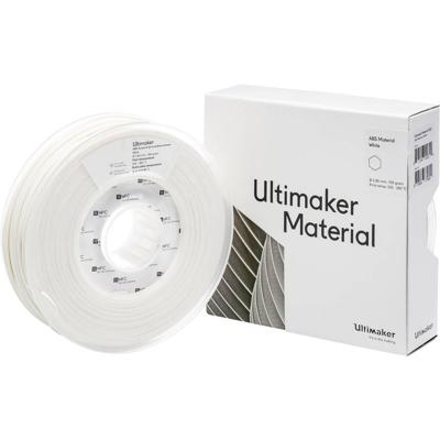 UltiMaker ABS - M2560 White 750 - 206127 Filament ABS kunststof 2.85 mm 750 g Wit 1 stuk(s)