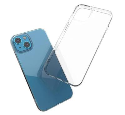 Casecentive Silicone case iPhone 13 transparant