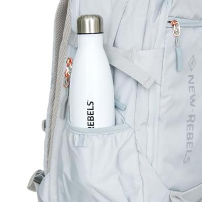 New Rebels Vince Baldwin Lichtgrijs 33L Rugtas Waterafstotend Laptop 15.6" New Rebels Vince Baldwin Lichtgrijs 33L Rugtas Waterafstotend Laptop 15.6"