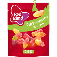 Red Band Duo Winegums Zoet Zuur 215g bij Jumbo - thumbnail