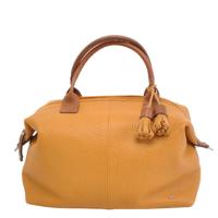 CHAMONIX leren damestas handtas schoudertas curcuma - thumbnail